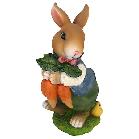 Bunny Hop Lane Mother And Father Rabbit Statues: Father